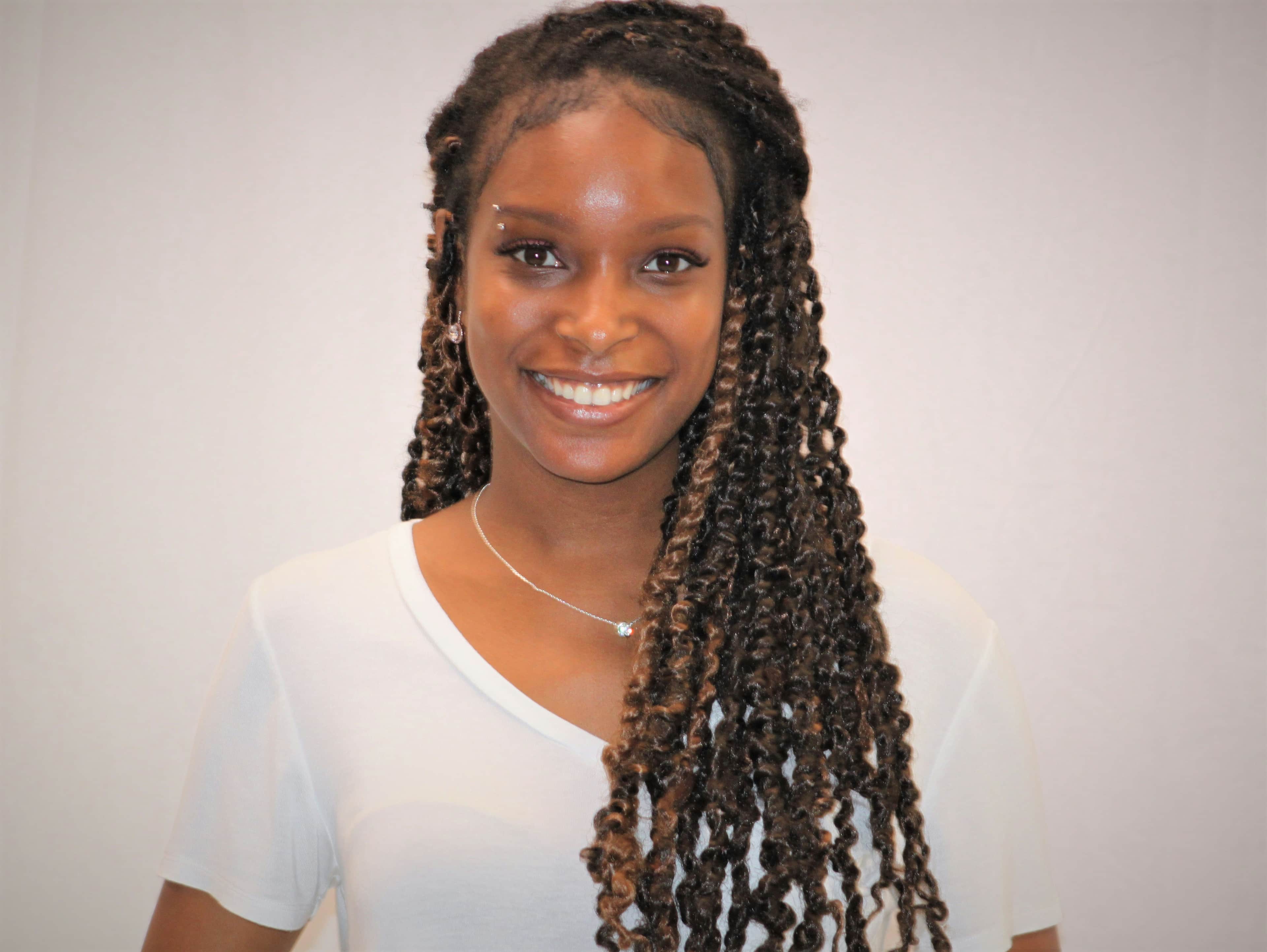 Two-strand twists styling